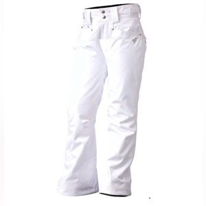 Descente warm insulted fleece lined girls snow pants